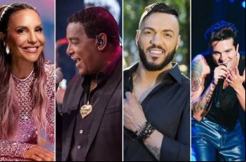 Ivete Sangalo, Raça Negra, Belo, Luan Santana e mais: veja programação completa do Festival Virada Salvador 2025